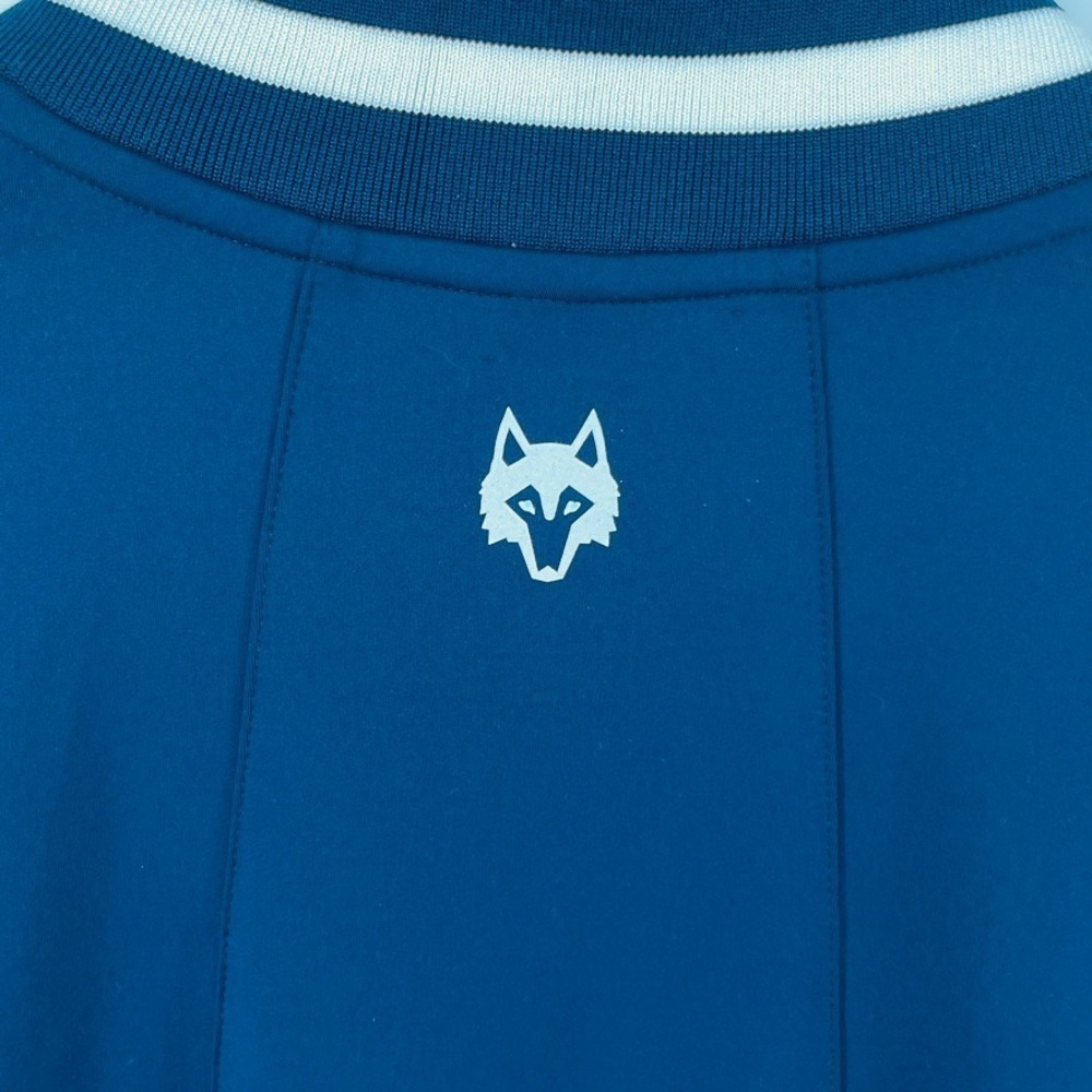 Greyson Sequoia Full Zip Jacket Blue S Logo Tennis Golf Retro Colorblock Preppy - Picture 14 of 14